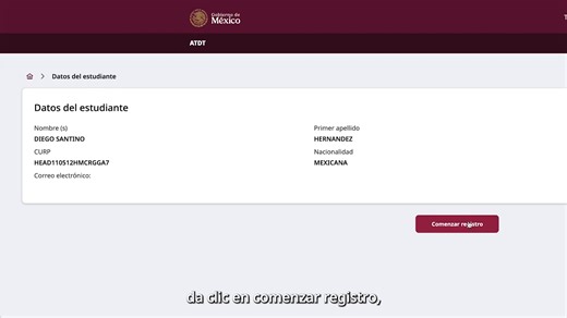 Atención estudiantes de bachillerato, el registro para la beca Benito Juárez, ¡comenzó hoy! ✅Entra a www.becabenitojuarez.gob.mx ✅Inicia sesión o crea tu cuenta Llave MX ✅Completa la información escolar y domicilio ✅Si eres menor de edad agrega datos de madre, padre o tutor ✅Sube los documentos en archivo digital (PDF O JPG) ✅Finaliza tu registro El trámite es gratuito, si tienes alguna duda contáctanos a la Línea de Atención 079 o marca al 📞 079 Te compartimos este video con los pasos para sol