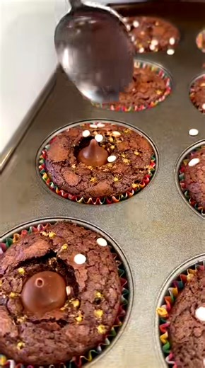 Decadent brownie cupcakes you’ll want to gift