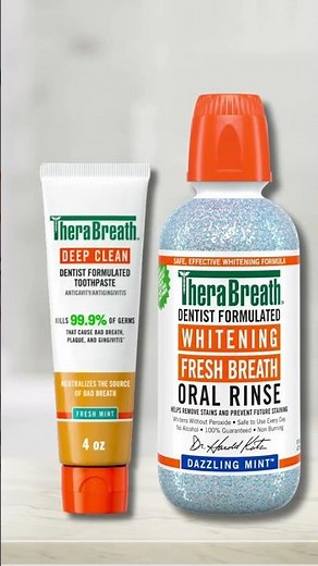 NEW TheraBreath Toothpaste