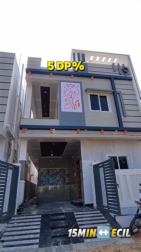 COMMENT"HOUSE" LOW BUDGET BRAND NEW DUPLEX🏡 15MIN↔️ECIL 9346290180 #duplex #houseforsale