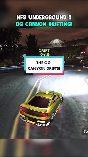 Exploring the Original Canyon Drift Events in NFS Underground 2