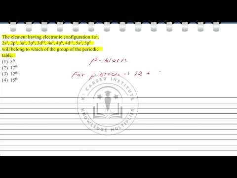 The element having electronic configuration 1s2, 2s2, 2p6, 3s2, 3p6, 3d10, 4s2, 4p6, 4d10, 5s2, 5p5