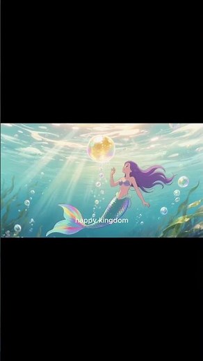 The Mermaid Who Brought Light Back to the Ocean 🌊 | Kids Story | #mermaid #viral #shorts