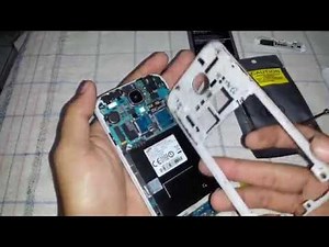 Cara mengganti flexible connector charging samsung galaxy s4