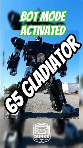 The Original Gladiator Turns INTO A ROBOT! (Transformer Style)🤖 (1965 Jeep Truck) #shorts