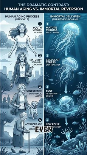 This Jellyfish Can Live Forever… But Not From Us 😱