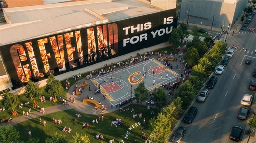 Cleveland Cavaliers unveil plans for new 'Meet Me Here Plaza' celebrating 2016 NBA Championship
