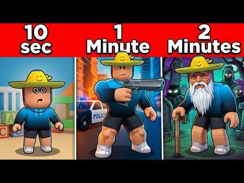 Roblox mais 1 Seconde = 1 An