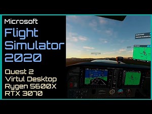 MSFS2020 VR Play (Quest2, rtx3070)