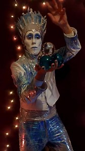 30M views · 34K reactions | The Icicle King! Perfect for Christmas/Winter Wonderland events  | The Magic Ball Man | Facebook