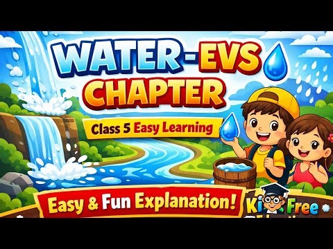 "Water!"💦💦Easy Explanation #water#evs#science#easylearning