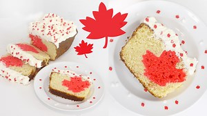 Surprise Canada Cake