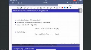 计量经济学 计数专题3/4 : 泊松回归Poisson Regression 40分钟融会贯通