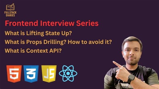 What is Lifting State Up | What is Prop Drilling | How to avoid Props Drilling | What is Context API | Mohammed Maknojiya