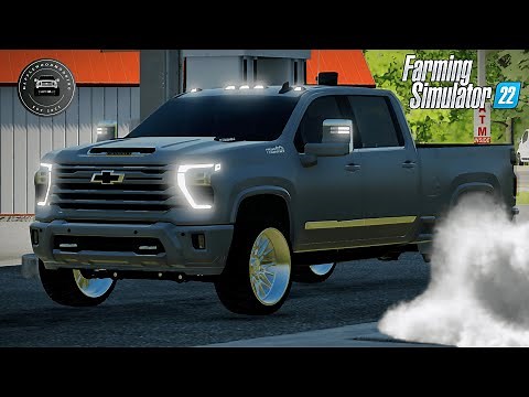 I BUILT THE CLEANEST 2024 CHEVY DURAMAX! Farming Simulator 22