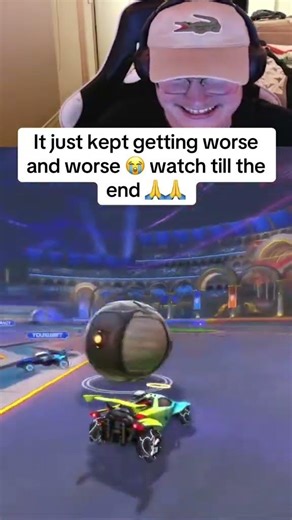 It just keeps getting worse... 💀 #rocketleague #gaming #jynxzi