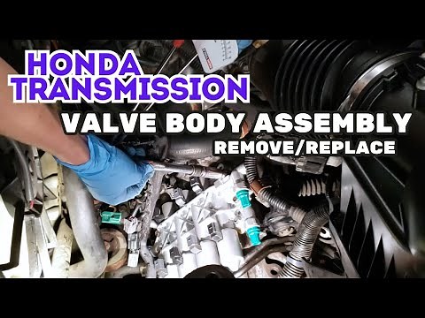 Honda Automatic Transmission Valve Body Assembly REPLACEMENT | Linear Solenoid Body