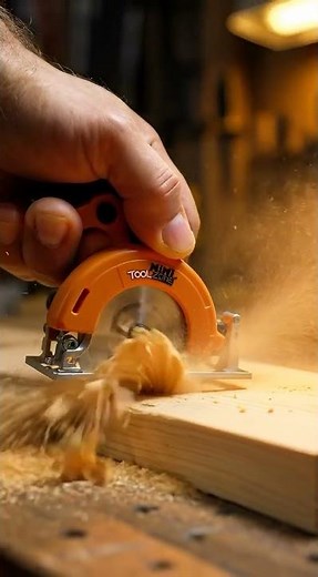 Mini Circular Saw in Action 🪚 Satisfying Woodworking Tool