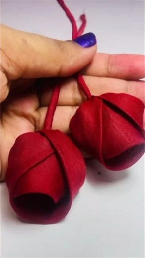 Diy 🌹 Rose Tessels #diy #latkan #shorts #rose #shortvideo