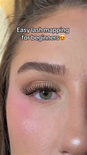 Lash map for beginners made simple #diylashextensions #lashclusters | lash map