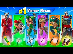 The *RANDOM* TMNT BOSS Challenge in Fortnite!