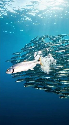 🐟 The Mackerel – One of Europe's fastest schooling fish! ⚡ #shorts #mackerel #fish