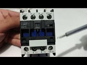 Cómo funciona un CONTACTOR ⚡ (explicación fácil + conexión)