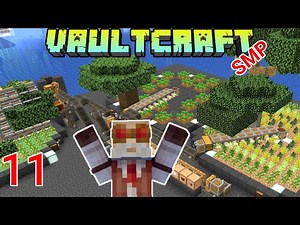 I made the ultimate farm for logs and leaves with Create - Vaultcraft SMP - Vault Hunters 1.18