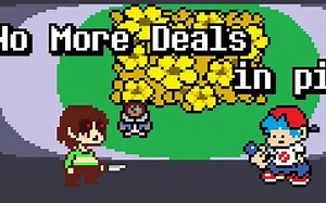 No More Deals in Pixel | FNF Skeleton Bros