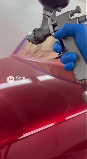 Silver with candy red