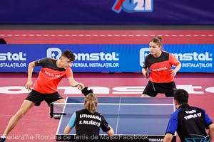 România are patru echipe în optimile de finală ale probei de dublu mixt la Campionatele Europene de tenis de masă Under-21 de la la Cluj-Napoca
