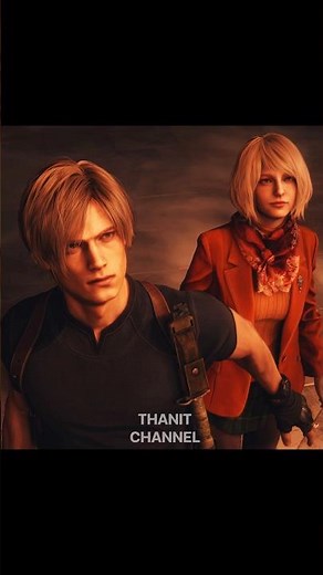 leon scott kennedy (4K)Resident Evil 4 #shorts