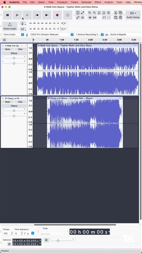 Importer une musique dans Audacity | Tutoriel #audacity