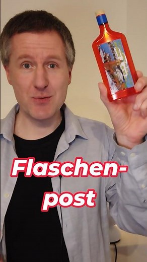 Flaschenpost per Post