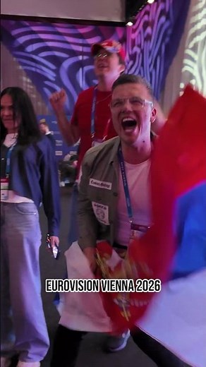 LAVINA shook Vienna 🇷🇸 #Serbia #LAVINA #KrajMene #Eurovision2026 #ESC2026