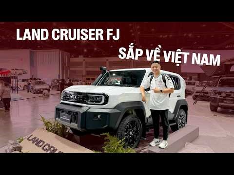 Xem trước Toyota Land Cruiser FJ giá dự kiến 1,6 tỷ đồng, máy xăng 2.7 liệu có thay thế Fortuner?