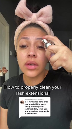 Properly Clean Your Lash Extensions: Step-by-Step Guide