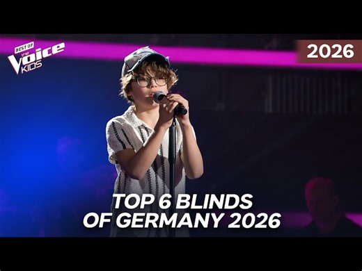 The Best of GERMANY! TOP 6 UNFORGETTABLE Blinds of 2026 | The Voice Kids [4K] - Videos For Kids