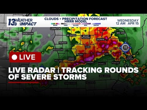 LIVE RADAR | Tracking strong to severe storms in West Michigan