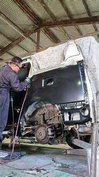 toyota alphard quarter panel replacement, #autobodyrepair #automobile #panelreplacement #shorts