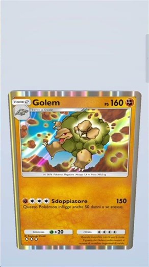 GOLEM 🤎#golem #pokedex #pokemon #pokemontcgcommunity