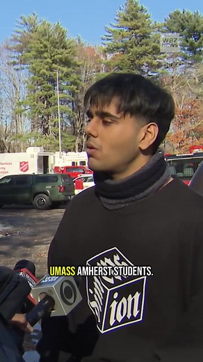 33K views · 192 reactions | A massive fire erupted Friday night near UMass Amherst causing a four‑story construction site to collapse and destroying an entire apartment building housing students. No injuries were reported, but over 230 residents, including many UMass students, have been displaced. | WBZ / CBS News Boston | Facebook