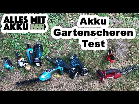 Cordless garden shears test | The best devices: Makita, Stihl, Bosch, Gardena, Wolf, Einhell
