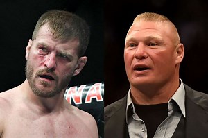 'I want to go home' - Stipe Miocic talks about the moment Brock Lesnar entered the octagon after his loss
