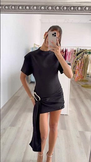 The viral black mini dress 🖤 Lioness Martini Mini Dress