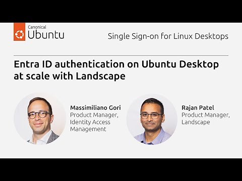 Entra ID authentication on Ubuntu Desktop at scale with Landscape