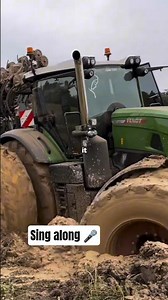 When a Tractor Gets Stuck in Mud… Watch What Happens! #lovetractor #tractorspares #automobile