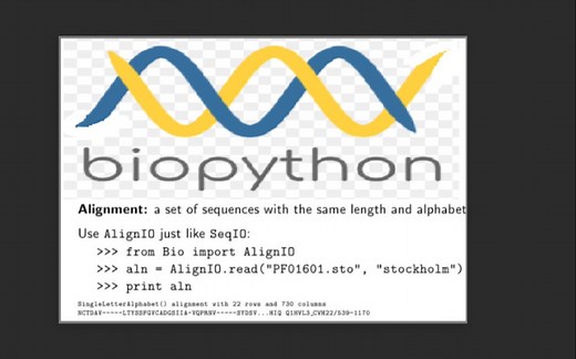 python入门学习第二步~biopython的安装