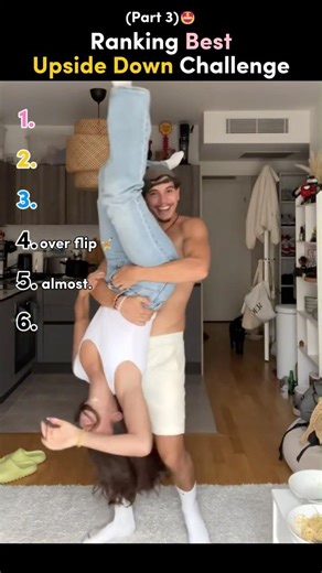 Ranking Best Upside Down Challenge | Part 3🤩