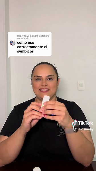 Cómo aplicar correctamente el inhalador Symbicort